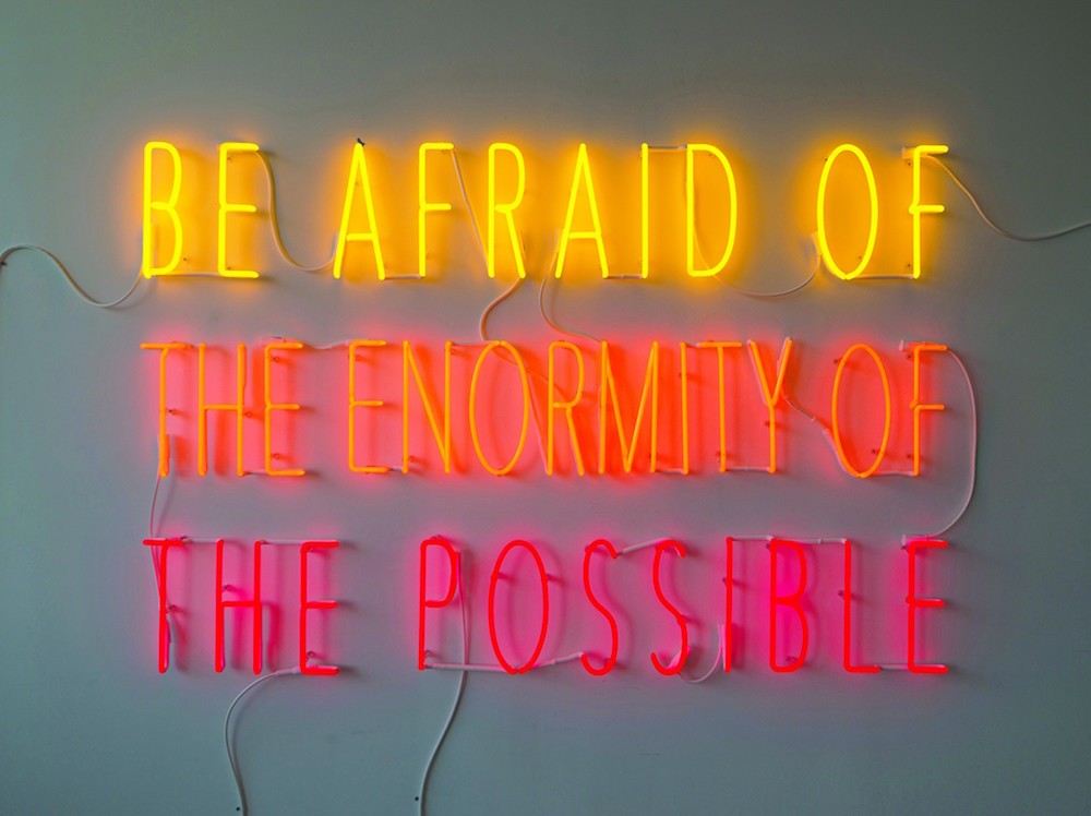 Alfredo Jaar, 'Be Afraid of the Enormity of the Possible,' 2015 | Alfond Collection of Contemporary Art