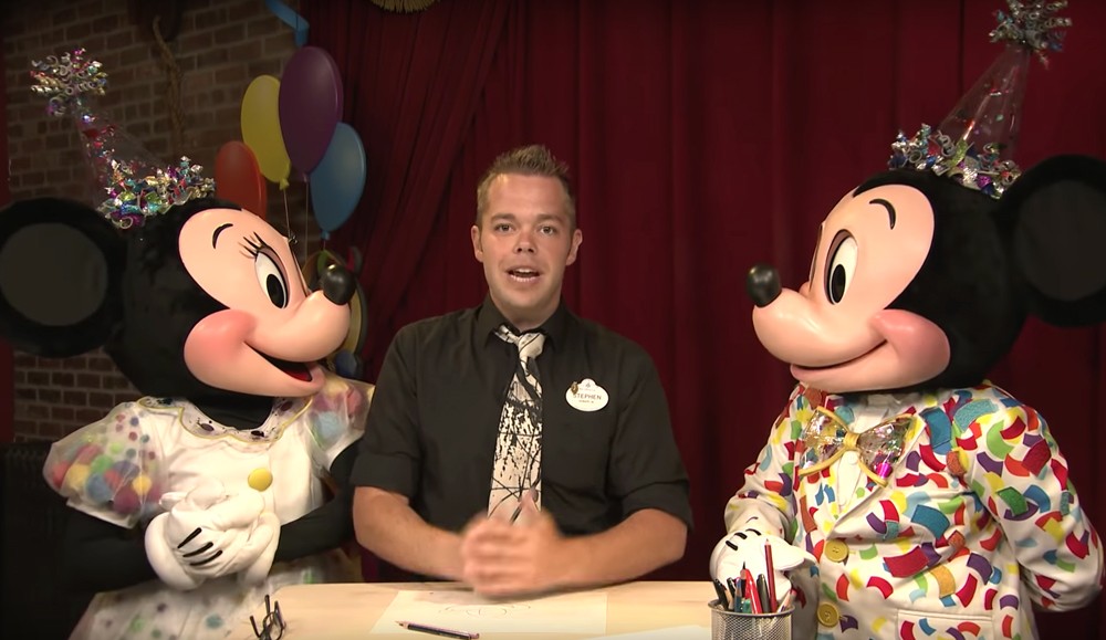 Draw Mickey Mouse at Home with A Disney Parks Artist