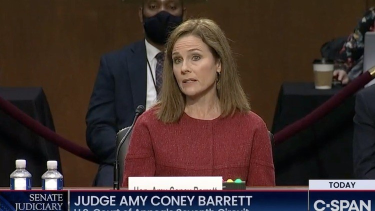 Amy Coney Barrett: “[The U.S. Supreme Court] is not comprised of a bunch of partisan hacks.”