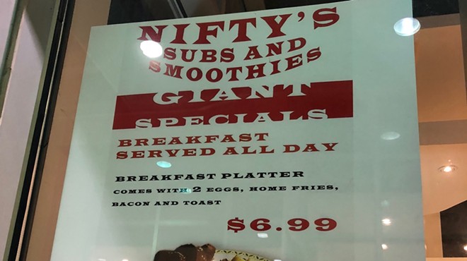 Nifty's, a Korean-sandwich-all day breakfast joint, replaces Mochi in Chase Plaza