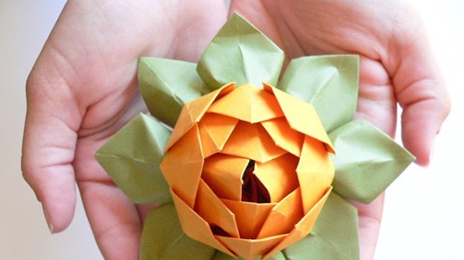 Lotus Flower Origami Workshop