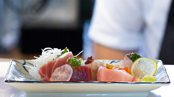 Norigami presents superb slices of seafood in Plant Street Market in Winter Garden