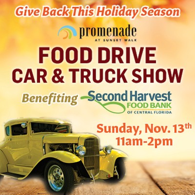 Thanksgiving Food Drive Car & Truck Show