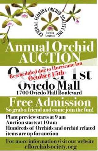Central Florida Orchid Society's Annual Auction
