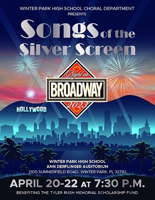 Night on Broadway 2023: Songs of the Silver Screen