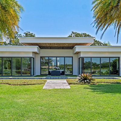This waterfront Orlando home is a mid-century modern masterpiece