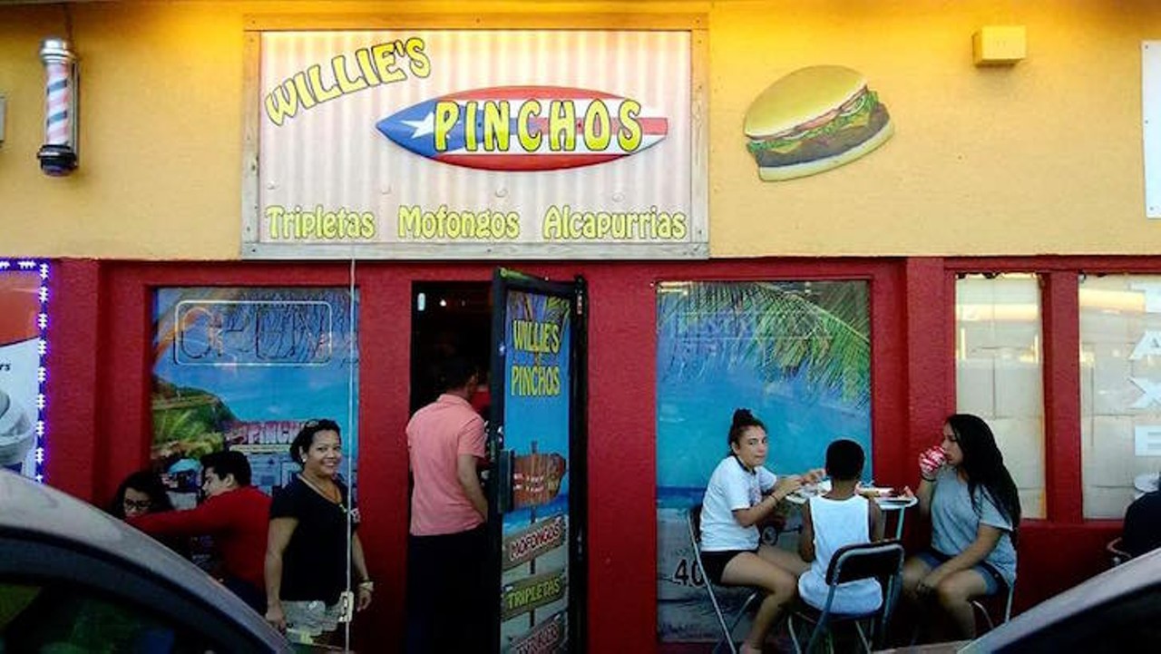 Willie&#146;s Pinchos Restaurant
1718 N Goldenrod Rd, Orlando, (407) 601-3373 
Location can make this Puerto Rican delicacy easy to overlook, but don&#146;t. Burgers, meats and good eats with some Latin flavor sets this lunch and dinner spot apart from the everyday deli sandwich or soup. The owners love to chat with customers and provide excellent service, which doesn't go unnoticed. 
Photo via Willie&#146;s Pincho&#146;s Restaurant /Facebook