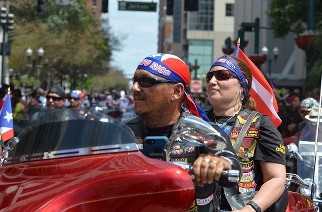 Photos from the Puerto Rican parade and festival in downtown Orlando