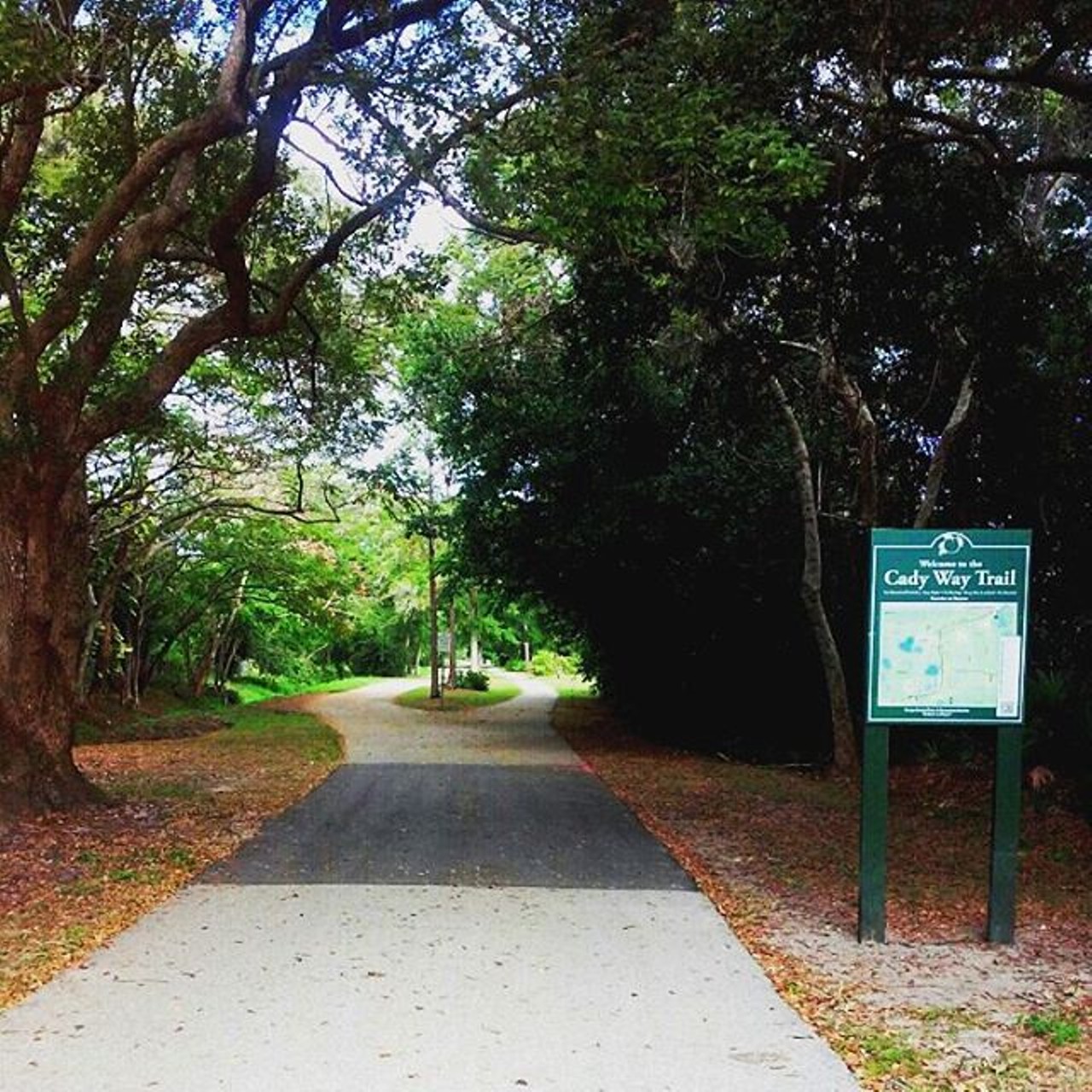 Go for a bike ride on the Cady Way Trail
In cooler weather, riding bikes isn't such a sweaty endeavor. This 6.5-mile pathway is easy enough for even the most novice of pedalers. Plus, if you park at the Fashion Square Mall, you can end your trek with a little dinner and a movie maneuver   
Pic via