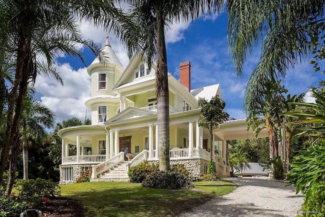 This historic Florida manor is so beautiful, it was saved from demo by being barged across a bay