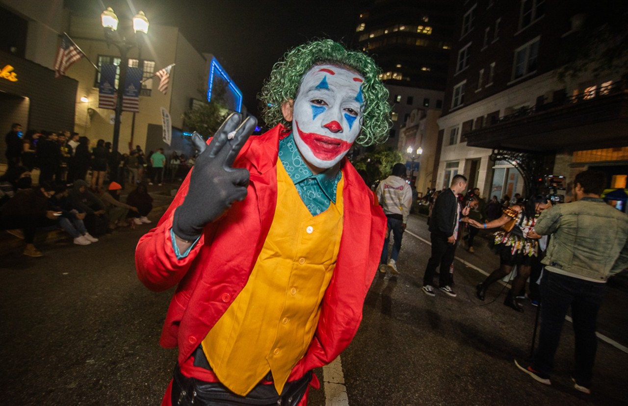 Everyone we saw in downtown Orlando on Halloween Night Orlando