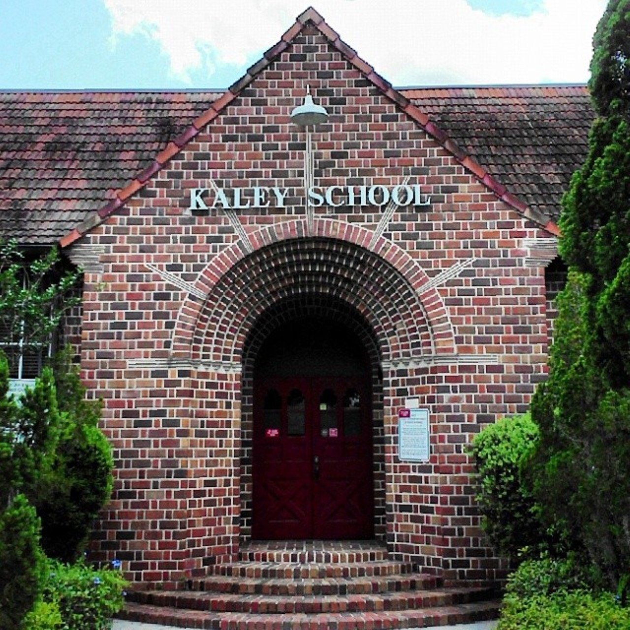Kaley Street Elementary School
1600 E. Kaley St.
There was a lack of resources during the Great Depression which led to crews building the elementary school from eight pound bricks. Although updated, the school is the only example of this style building that&#146;s non-residential in the city. It was originally built with only six classrooms but since expansion, now has a group of one story buildings in a rectangular shape with two courtyards.
Photo via lord_of_baltimore/Instagram