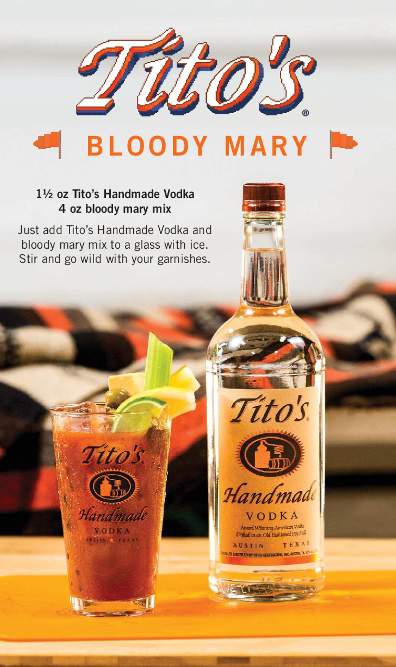 best mix with tito's vodka