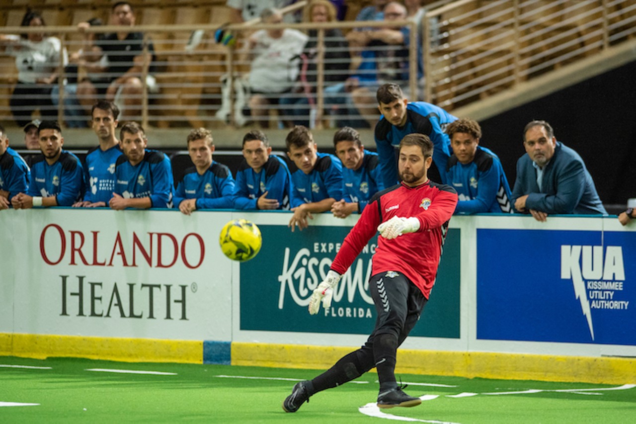 The SeaWolves, Orlando's pro indoor soccer team, beat the Brazil National squad last weekend