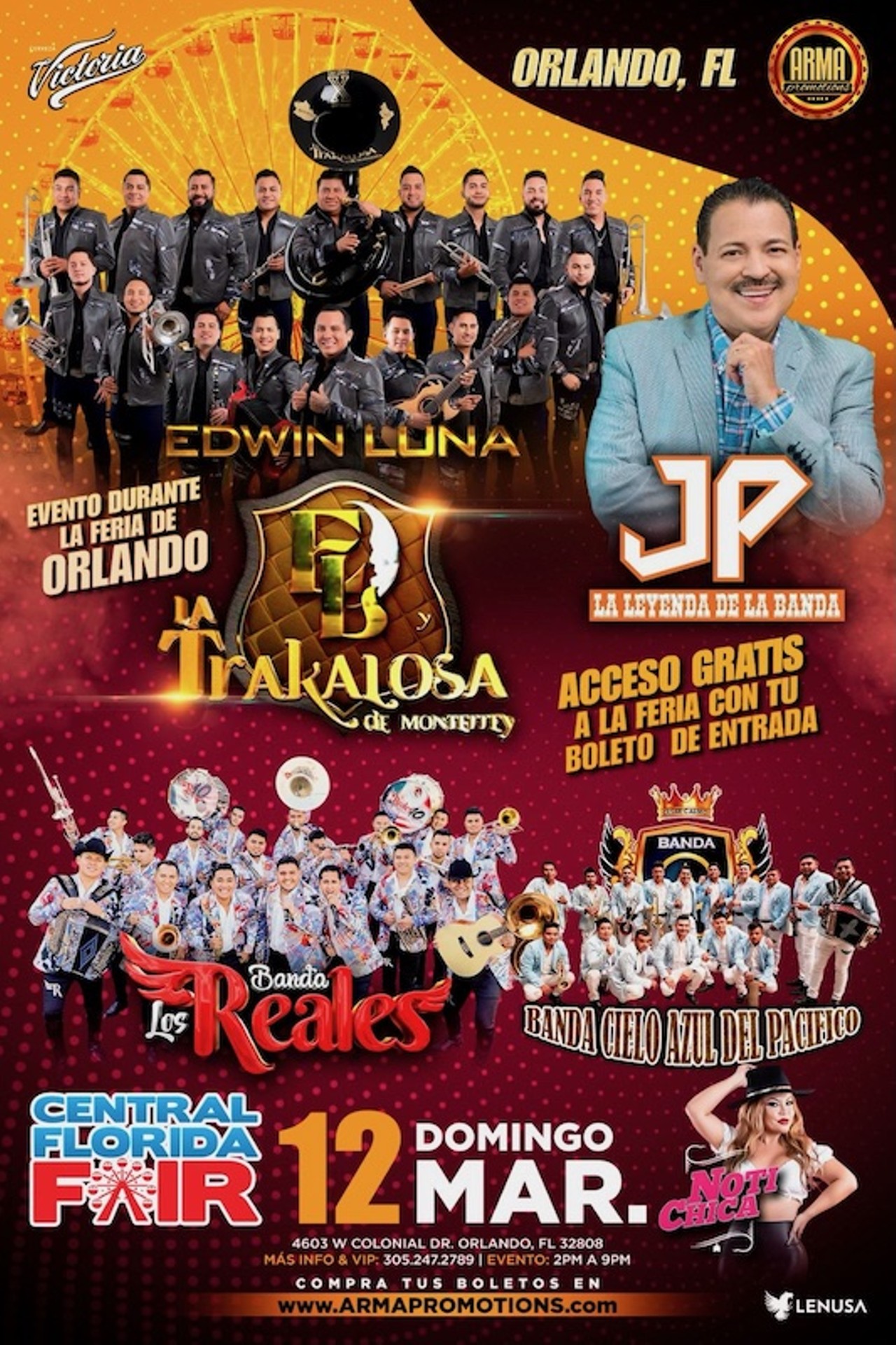 Edwin Luna, La Trakalosa | Central Florida Fairgrounds | Concerts/Events |  Orlando Weekly