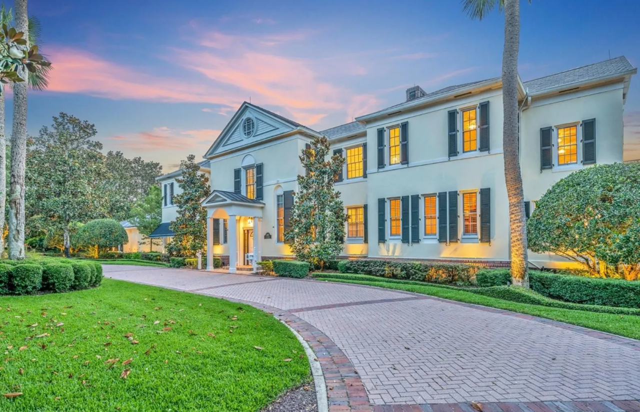 Winter Park home of philanthropists Harvey and Carol Massey now on the market for $16 million