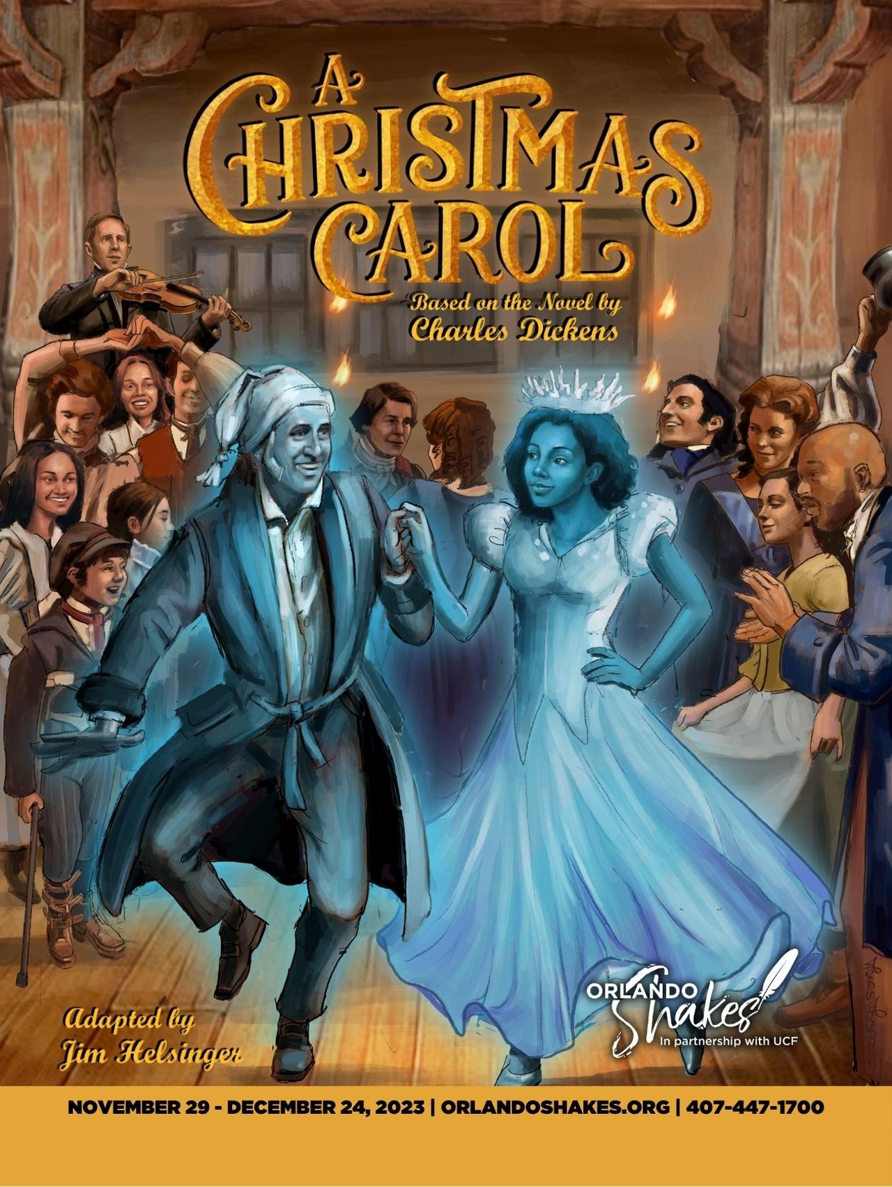 "A Christmas Carol" Orlando Shakes Theater Orlando Weekly