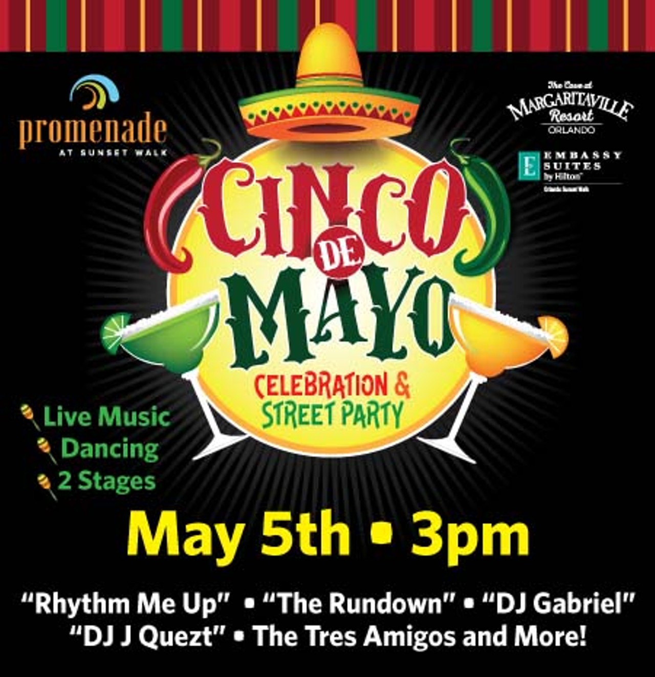 Cinco De Mayo Celebration and Street Party | The Promenade at Sunset ...