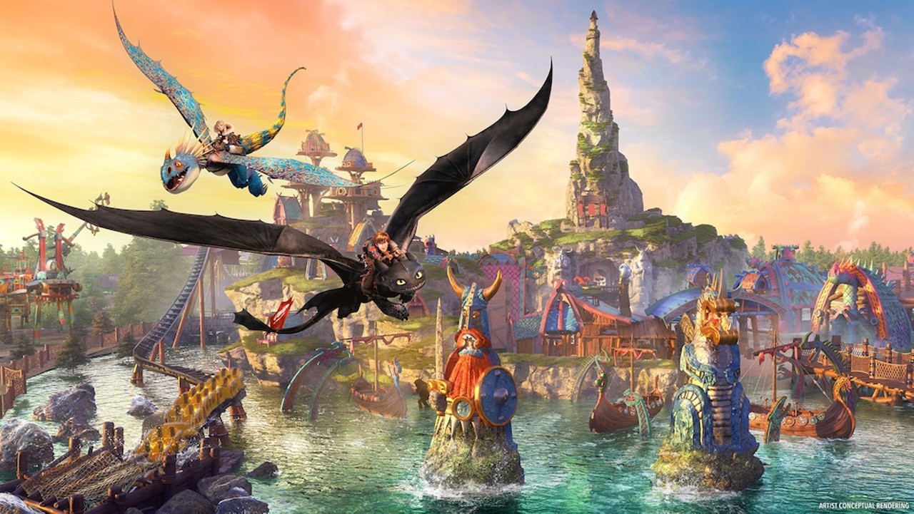 Universal Epic Universe – How to Train Your Dragon – Isle of Berk