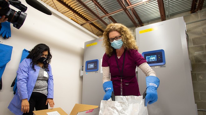 Thousands of doses of Pfizer's COVID-19 vaccine arrive in Orange County on Tuesday