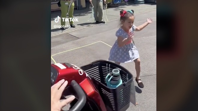 Viral TikTok seems to show tiny girl being crushed by scooter at Disney