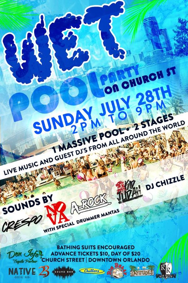 Wet and Wild: Church Street throws Rehab-style pool party