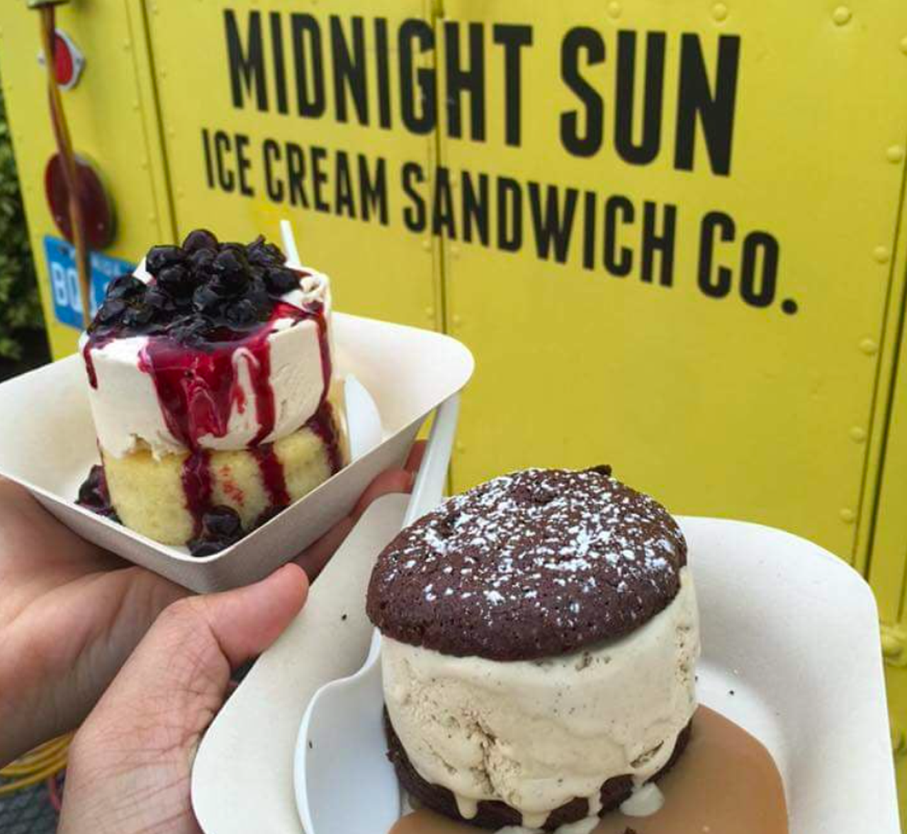 Midnight Sun Ice Cream Sandwich Company
Like a drive down nostalgia lane, who doesn’t love a good ice cream truck? These gourmet ice cream sandwiches are worth the trip, but they're known to play hard-to-get. You'll have to check out their socials to track them down, but it's always worth it.
