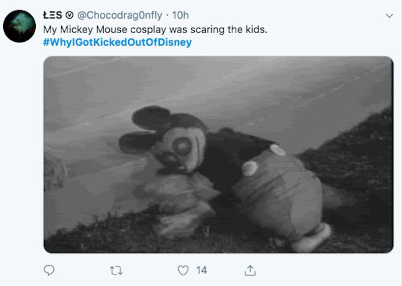 'Why I Got Kicked Out Of Disney' gets weird and wild on Twitter