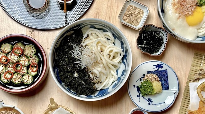 Zaru begins serving handmade Japanese udon noodles this week in Mills 50