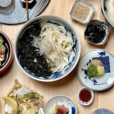 Zaru begins serving handmade Japanese udon noodles this week in Mills 50